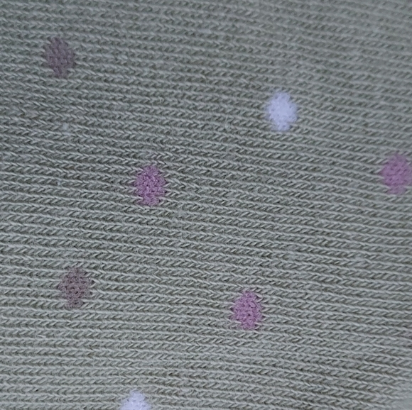 Country Kids Ditsy Daisy, 6 pair, Sage Green, size 8-9 NWT - Picture 5 of 7